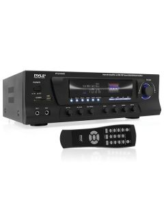 Pyle Home PT270AIU 30-Watt Stereo AM/FM Receiver with Dock for iPod